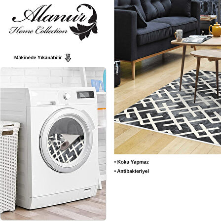 Dekoreko Kaymaz Taban Djt Salon Halısı Trend İskandinav S5039