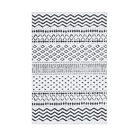 Dekoreko Kaymaz Taban Djt Mutfak Halısı Star Pamuk İskandinav F5086