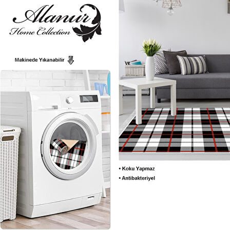 Dekoreko Kaymaz Taban Djt Salon Halısı Yıldız Deri Saçaklı Modern 750