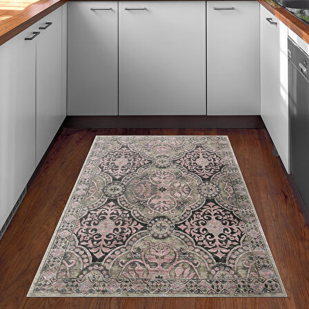 Dekoreko Kaymaz Taban Djt Mutfak Halısı Trend Modern 659M