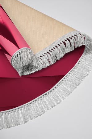Kaymaz Dijital Mutfak & Salon Halı Yıldız Deri Saçaklı Oval Geometrik E5017