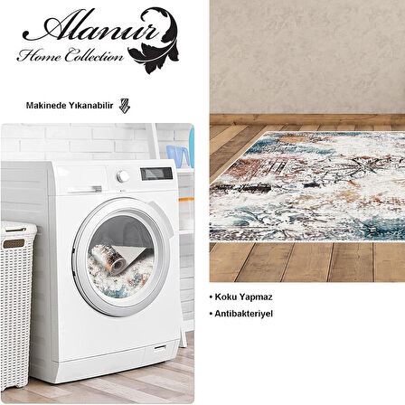 Dekoreko Kaymaz Taban Djt Salon Halısı Trend Modern 609M