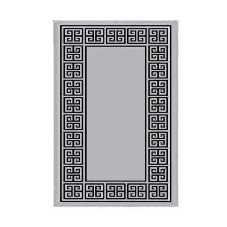 Dekoreko Kaymaz Taban Djt Salon Halısı Yıldız Deri Modern 608M