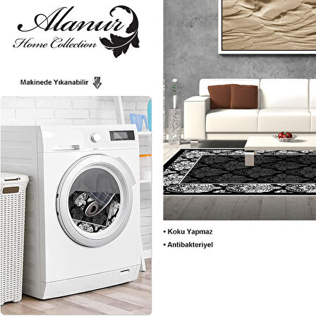 Dekoreko Kaymaz Taban Djt Salon Halısı Star Pamuk Modern 700M