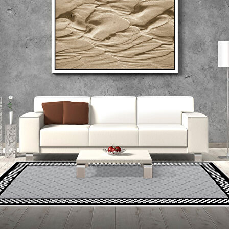 Dekoreko Kaymaz Taban Djt Salon Halısı Trend Modern 603M