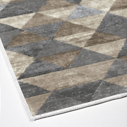 Dekoreko Kaymaz Taban Djt Mutfak Halısı Star Pamuk İskandinav 661M