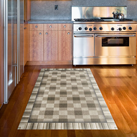 Dekoreko Kaymaz Taban Djt Mutfak Halısı Trend Modern 1913