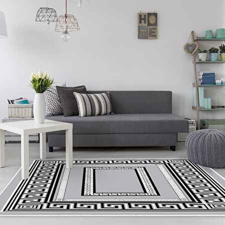 Dekoreko Kaymaz Taban Djt Salon Halısı Trend Modern 651M