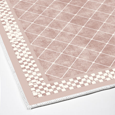 Dekoreko Kaymaz Taban Djt Salon Halısı Star Pamuk Modern 603M