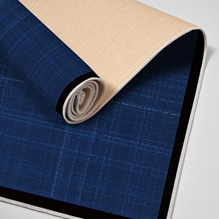 Alanur Home Kaymaz Taban Djt Banyo Mutfak Salon Halı Yıldız Deri Dokuma Desen E5007