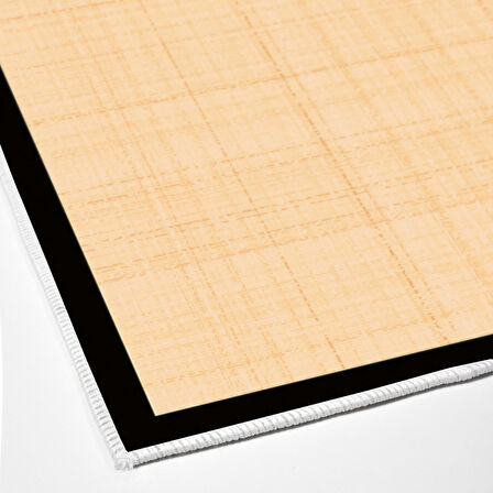 Alanur Home Kaymaz Taban Djt Banyo Mutfak Salon Halı Yıldız Deri Dokuma Desen E5007