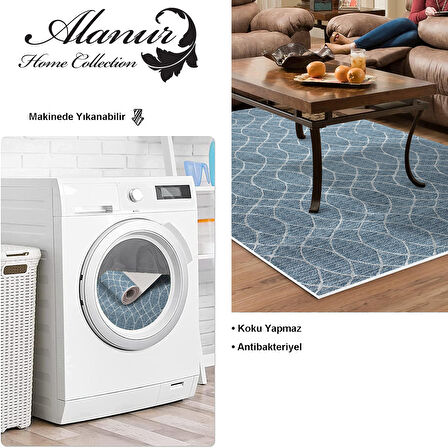 Dekoreko Kaymaz Taban Djt Salon Halısı Trend İskandinav F5084