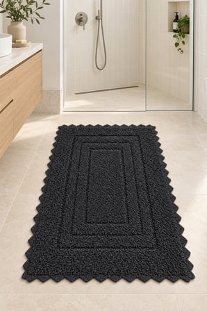 Alanur Bodrum Tufting Cotton Pamuklu El Işi Örgülü Paspas 110 (70 x 120 cm)