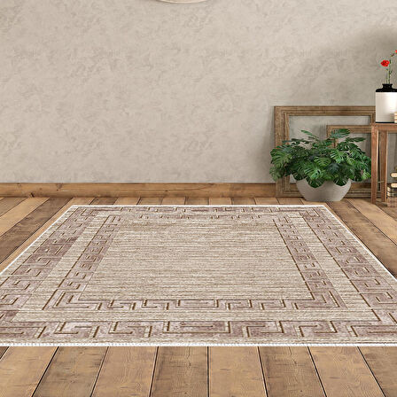 Dekoreko Kaymaz Taban Djt Salon Halısı Trend Modern F5036