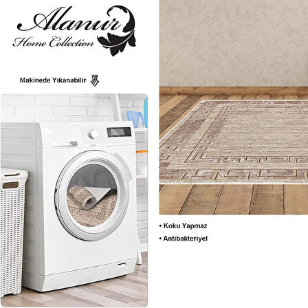 Dekoreko Kaymaz Taban Djt Salon Halısı Trend Modern F5036