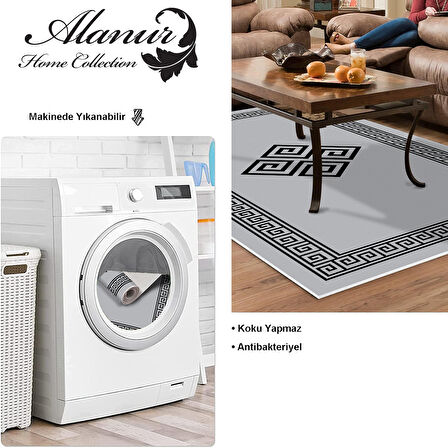 Dekoreko Kaymaz Taban Djt Salon Halısı Trend Modern 656M