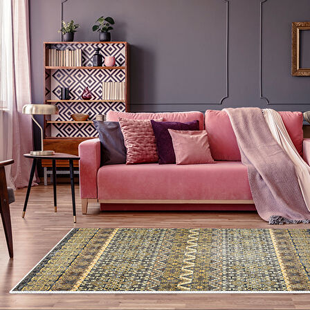 Dekoreko Kaymaz Taban Djt Salon Halısı Star Pamuk İskandinav 1700