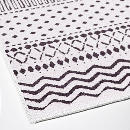 Dekoreko Kaymaz Taban Djt Mutfak Halısı Trend İskandinav F5086