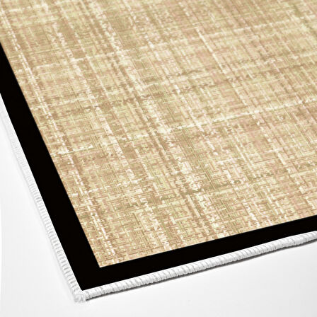 Alanur Home Kaymaz Taban Djt Banyo Mutfak Salon Halı Yıldız Deri Dokuma Desen E5007