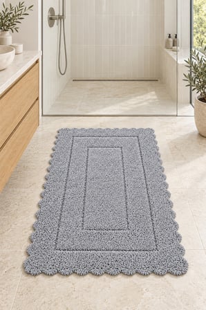 Alanur Bodrum Tufting Cotton Pamuklu El Işi Örgülü Paspas 110 (80 x 135 cm)