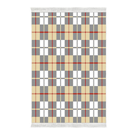 Dekoreko Kaymaz Taban Djt Salon Halısı Trend Saçaklı Modern 750