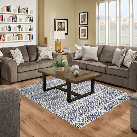 Dekoreko Kaymaz Taban Djt Salon Halısı Trend İskandinav F5082