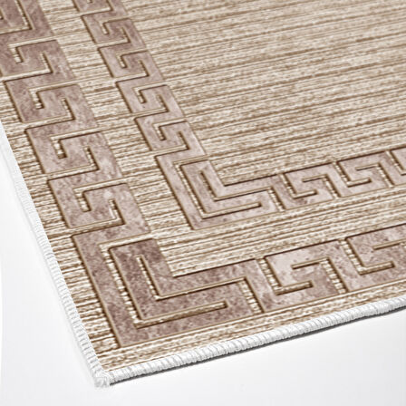 Dekoreko Kaymaz Taban Djt Salon Halısı Star Pamuk Modern F5036