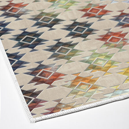 Dekoreko Kaymaz Taban Djt Banyo Halısı Trend Modern 763