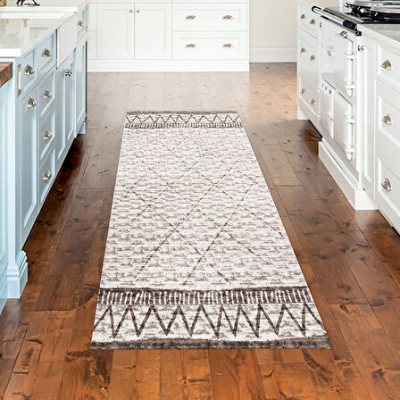 Dekoreko Kaymaz Taban Djt Mutfak Halısı Trend İskandinav F5081