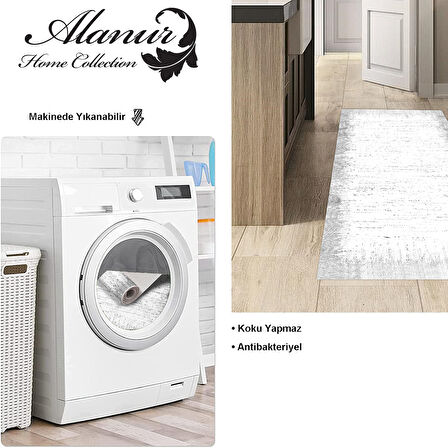 Dekoreko Kaymaz Taban Djt Mutfak Halısı Trend Modern 1342