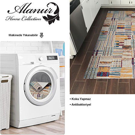 Dekoreko Kaymaz Taban Djt Mutfak Halısı Trend Modern 1937