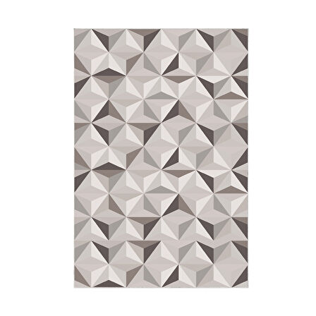 Dekoreko Kaymaz Taban Djt Mutfak Halısı Yıldız Deri Modern 1944