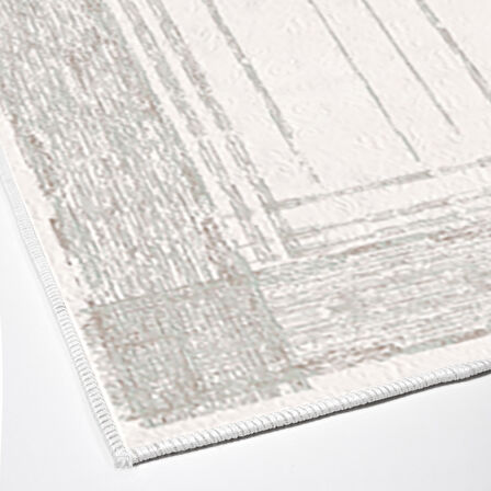 Dekoreko Kaymaz Taban Djt Mutfak Halısı Star Pamuk Modern M5076