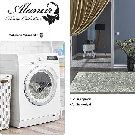 Dekoreko Kaymaz Taban Djt Salon Halısı Star Pamuk Modern 1488