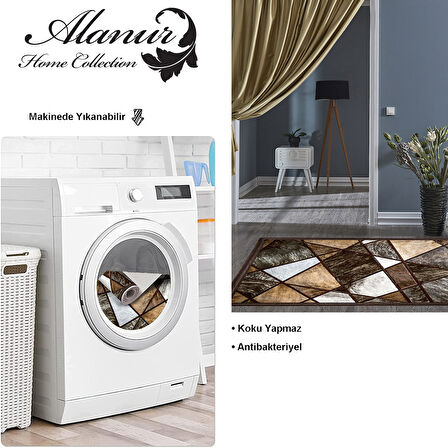 Dekoreko Kaymaz Taban Djt Salon Halısı Trend Modern 1716