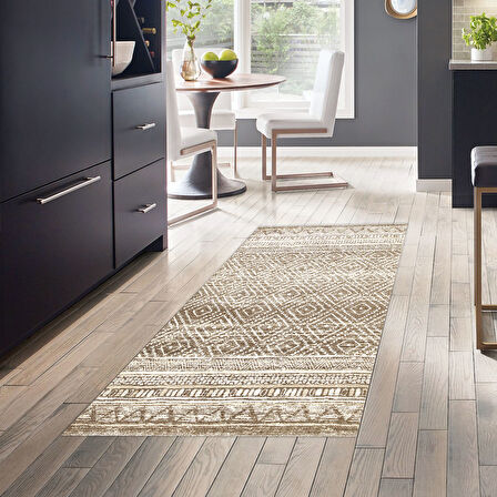 Dekoreko Kaymaz Taban Djt Mutfak Halısı Trend İskandinav F5087