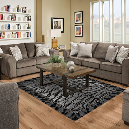 Dekoreko Kaymaz Taban Djt Salon Halısı Star Pamuk Modern 1906