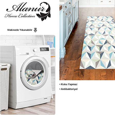 Dekoreko Kaymaz Taban Djt Mutfak Halısı Trend Modern 1944