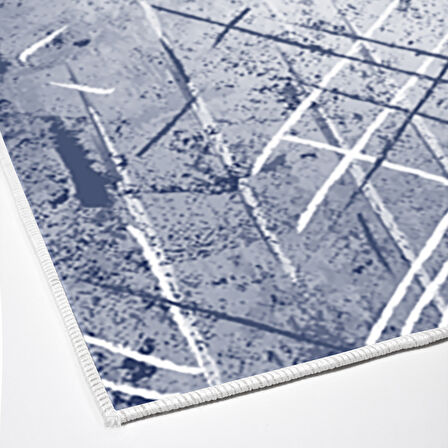 Dekoreko Kaymaz Taban Djt Mutfak Halısı Star Pamuk Modern M5003