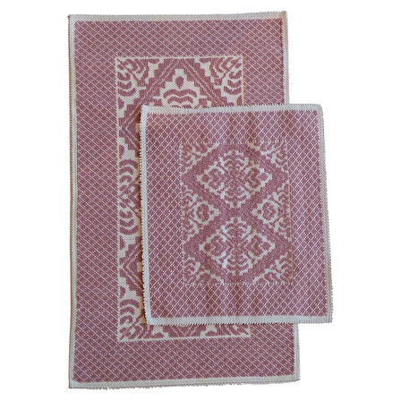 Eko Cotton Bukle Klozet Takimi 2 Pcs Sarma