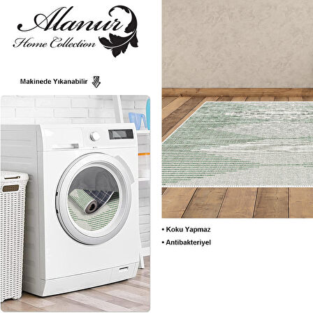 Dekoreko Kaymaz Taban Djt Salon Halısı Star Pamuk İskandinav F5085