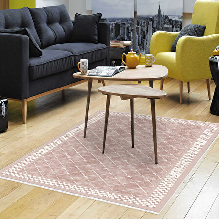 Dekoreko Kaymaz Taban Djt Salon Halısı Trend Modern 603M