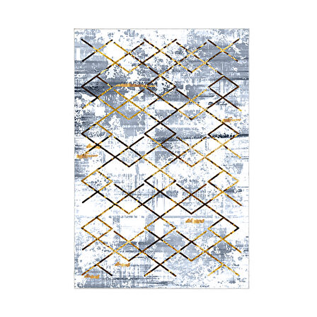 Dekoreko Kaymaz Taban Djt Mutfak Halısı Star Pamuk Modern M5026