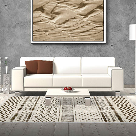 Dekoreko Kaymaz Taban Djt Salon Halısı Trend İskandinav F5086