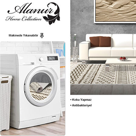 Dekoreko Kaymaz Taban Djt Salon Halısı Trend İskandinav F5086