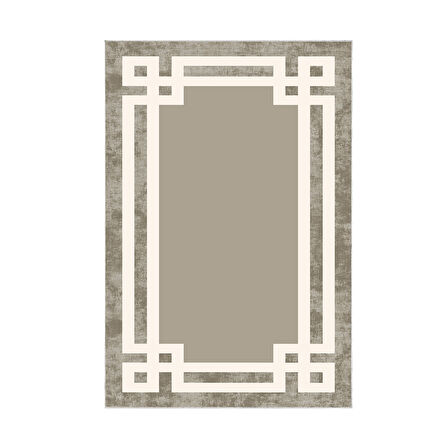 Dekoreko Kaymaz Taban Djt Salon Halısı Yıldız Deri Modern 657M