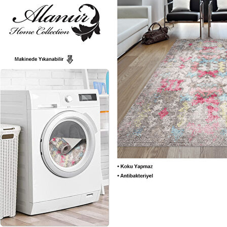 Dekoreko Kaymaz Taban Djt Salon Halısı Trend Modern F5138