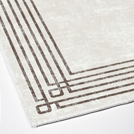 Dekoreko Kaymaz Taban Djt Mutfak Halısı Trend Modern M5142