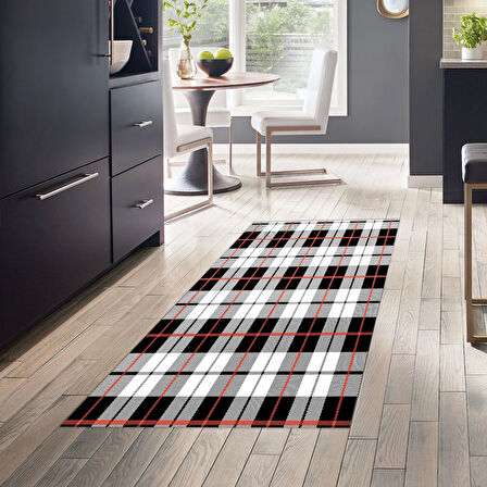 Dekoreko Kaymaz Taban Djt Mutfak Halısı Star Pamuk Modern 750