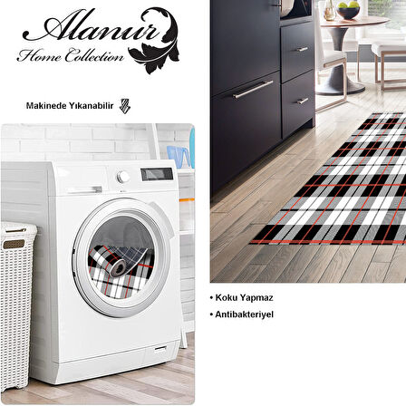 Dekoreko Kaymaz Taban Djt Mutfak Halısı Star Pamuk Modern 750